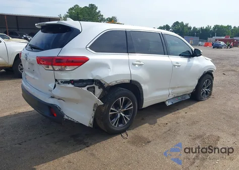 2018 Toyota Highlander Le Plus из США, поврежденный, VIN 5TDZZRFH0JS240467